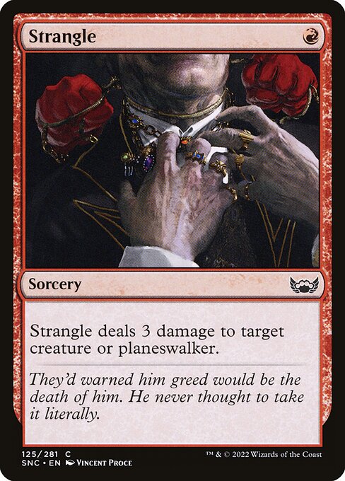 Strangle (125) [Streets of New Capenna]