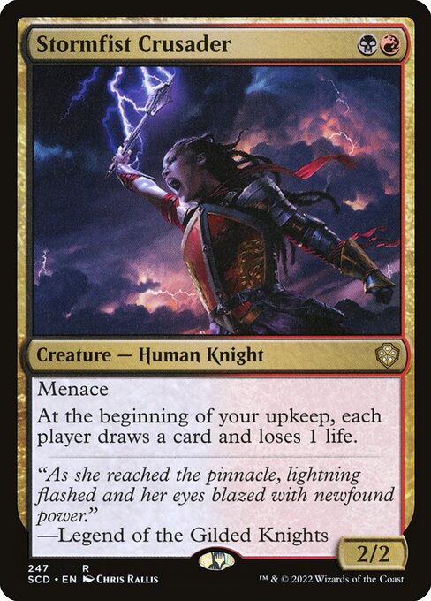 Stormfist Crusader (247) [Starter Commander Decks]