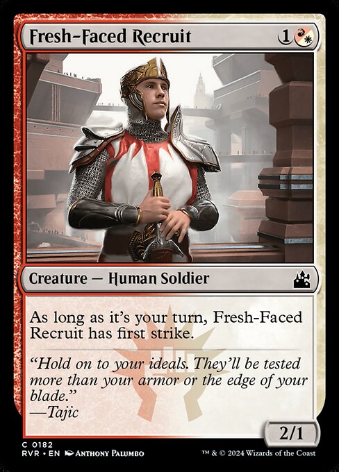 Fresh-Faced Recruit (182) [Ravnica Remastered]