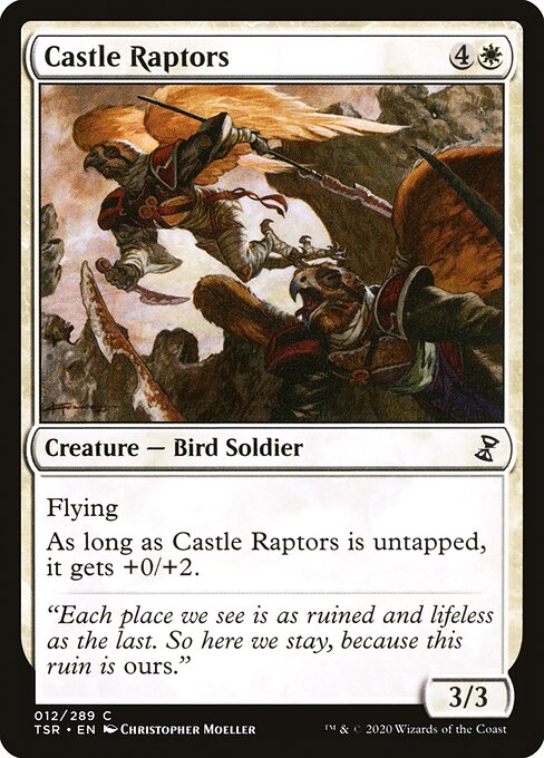Castle Raptors (12) [Time Spiral Remastered]