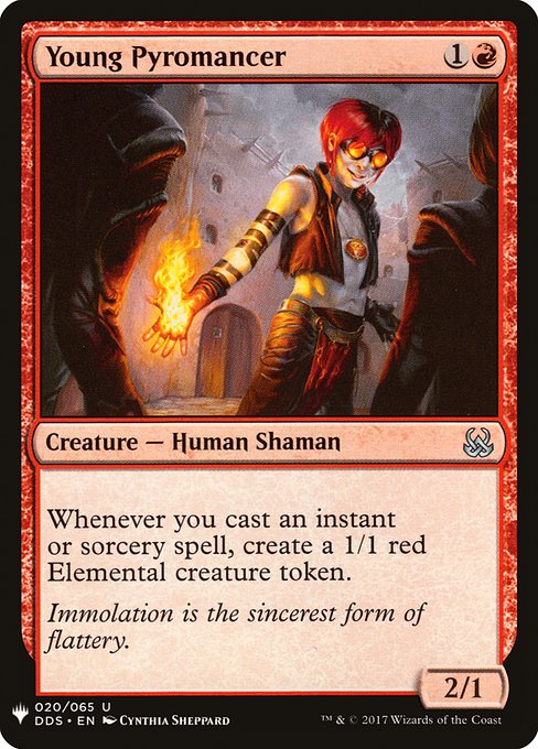Young Pyromancer (DDS-20) [The List]