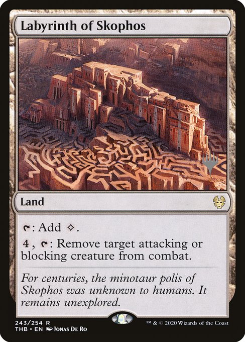 Labyrinth of Skophos (243p) [Theros Beyond Death Promos]