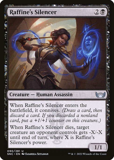 Raffine's Silencer (90) [Streets of New Capenna]