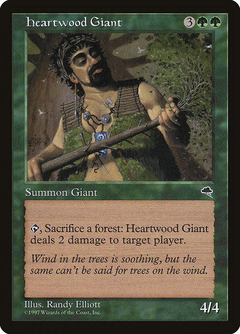 Heartwood Giant (232) [Tempest]