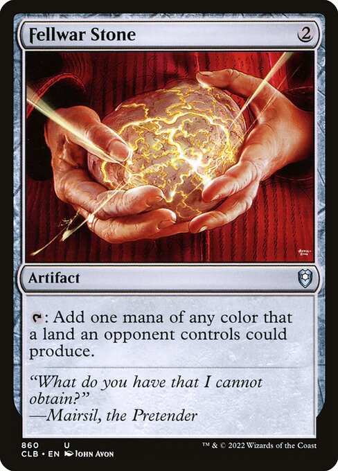 Fellwar Stone (860) [Commander Legends: Battle for Baldur's Gate]