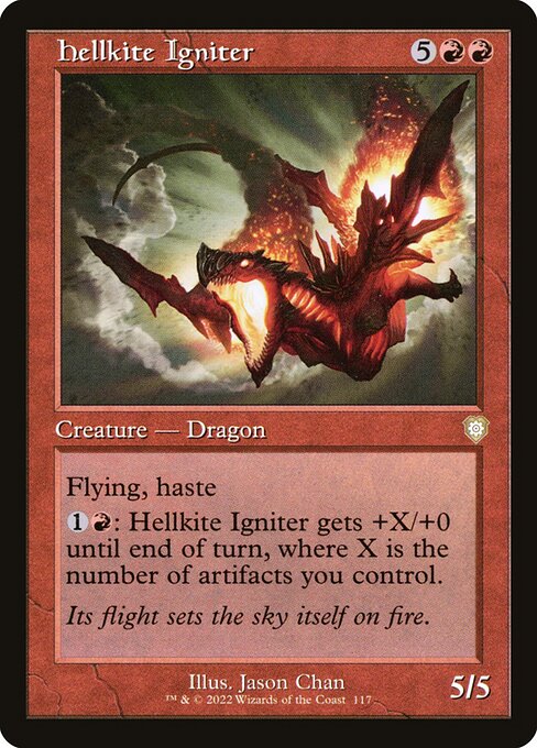 Hellkite Igniter (117) [The Brothers' War Commander]