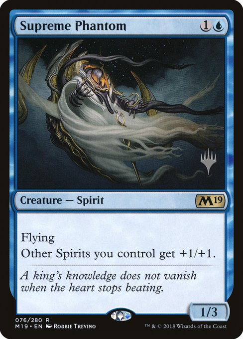 Supreme Phantom (76p) [Core Set 2019 Promos]