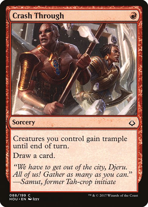 Crash Through (88) [Hour of Devastation]