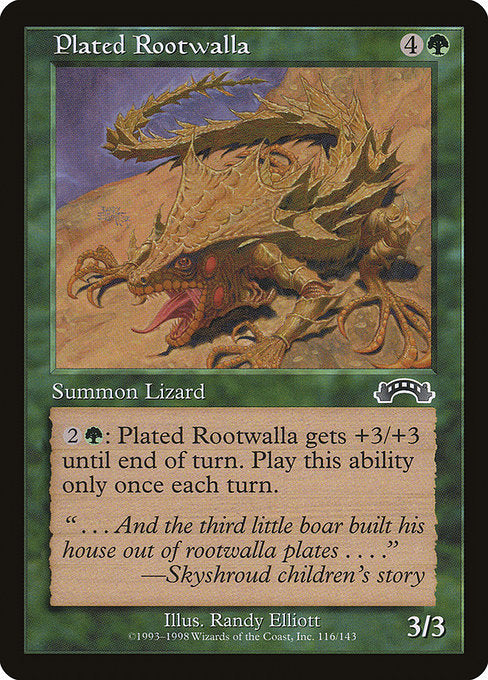 Plated Rootwalla (116) [Exodus]