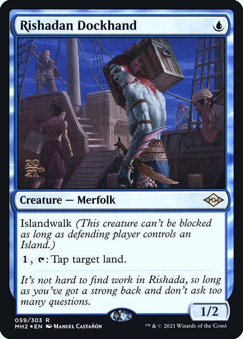 Rishadan Dockhand (59s) [Modern Horizons 2 Promos]