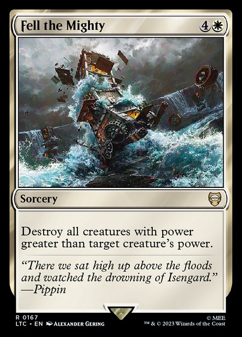 Fell the Mighty (167) [Tales of Middle-earth Commander]