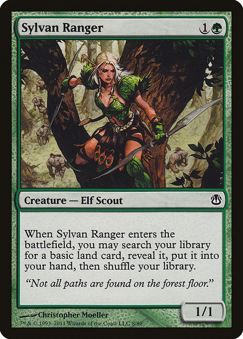 Sylvan Ranger (8) [Duel Decks: Ajani vs. Nicol Bolas]