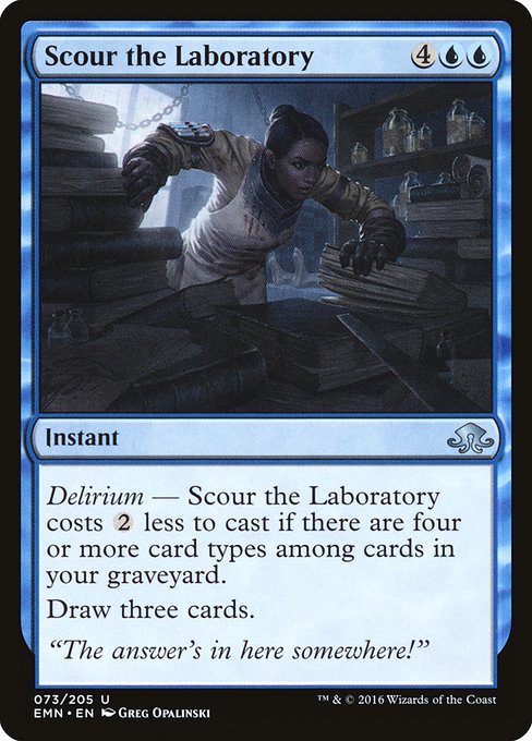 Scour the Laboratory (73) [Eldritch Moon]