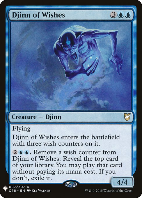 Djinn of Wishes (C18-87) [The List]