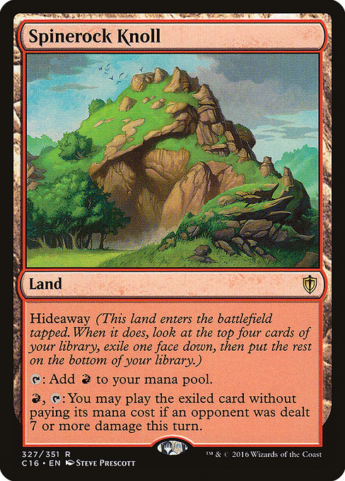 Spinerock Knoll (327) [Commander 2016]