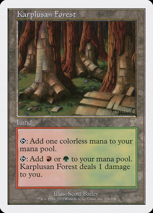 Karplusan Forest (336) [Seventh Edition]