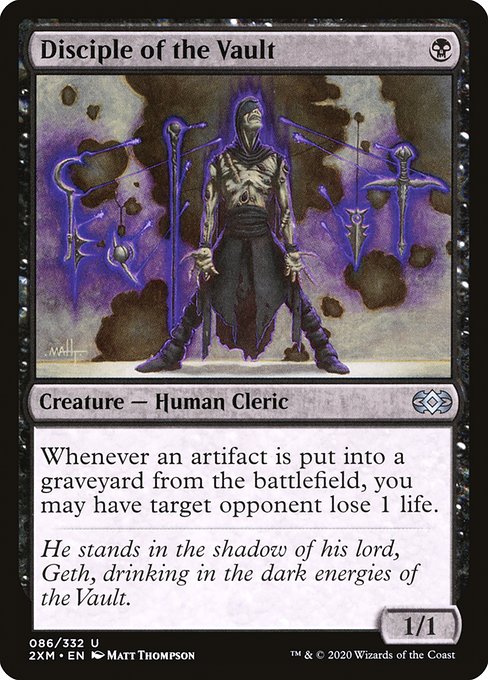 Disciple of the Vault (86) [Double Masters]