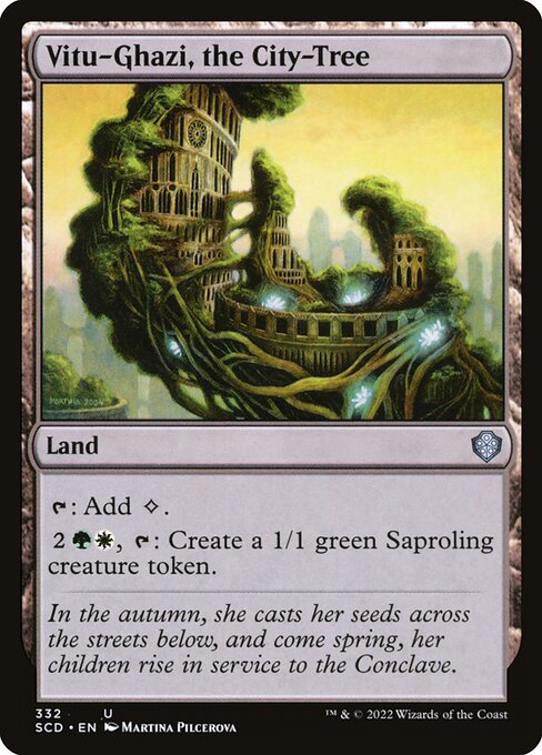 Vitu-Ghazi, the City-Tree (332) [Starter Commander Decks]
