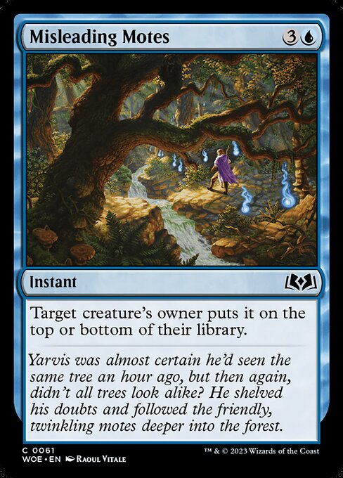 Misleading Motes (61) [Wilds of Eldraine]
