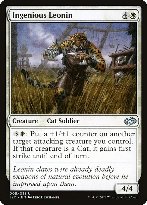 Ingenious Leonin (5) [Jumpstart 2022]