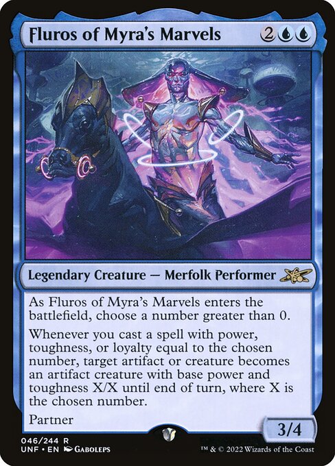 Fluros of Myra's Marvels (46) [Unfinity]