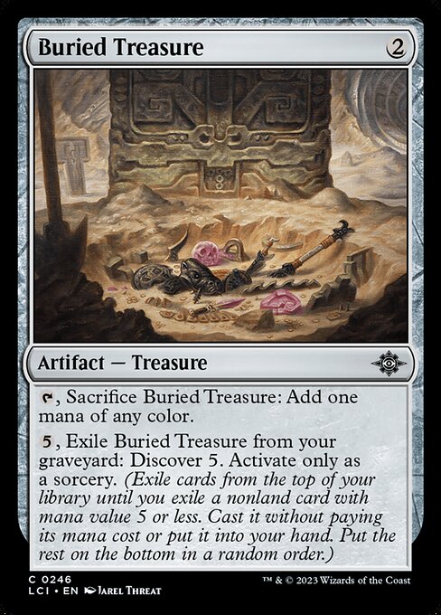 Buried Treasure (246) [The Lost Caverns of Ixalan]