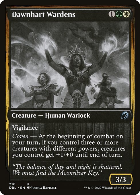 Dawnhart Wardens (216) [Innistrad: Double Feature]