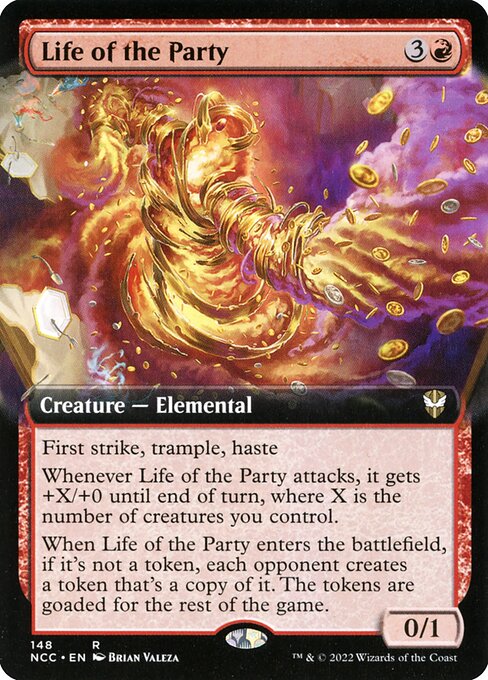Life of the Party (148) [New Capenna Commander] [Extended Art]