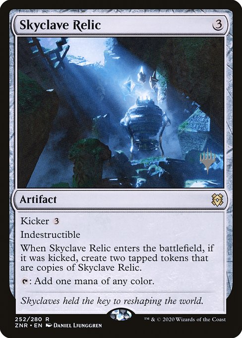 Skyclave Relic (252p) [Zendikar Rising Promos]