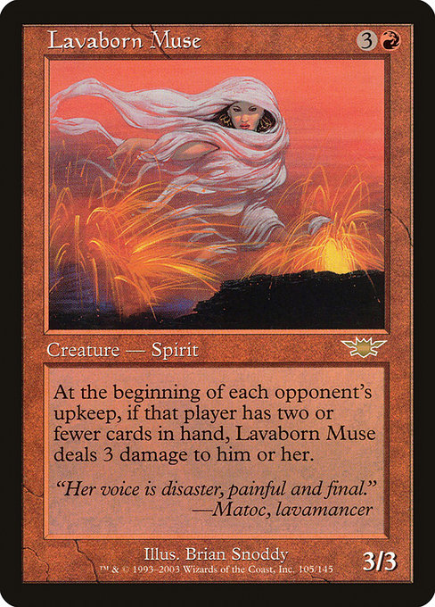 Lavaborn Muse (105) [Legions]