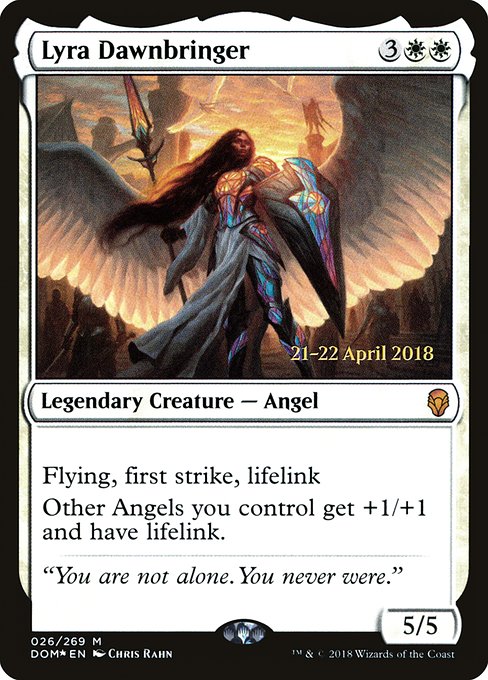 Lyra Dawnbringer (26s) [Dominaria Promos]