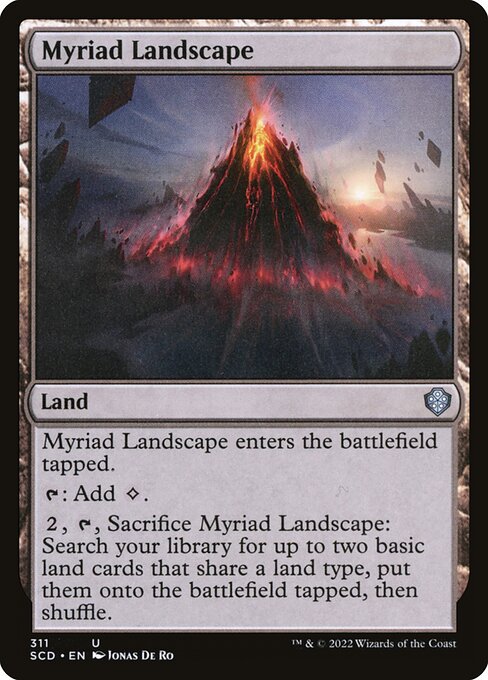 Myriad Landscape (311) [Starter Commander Decks]
