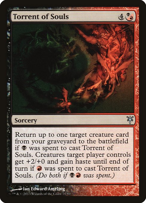 Torrent of Souls (71) [Duel Decks: Sorin vs. Tibalt]