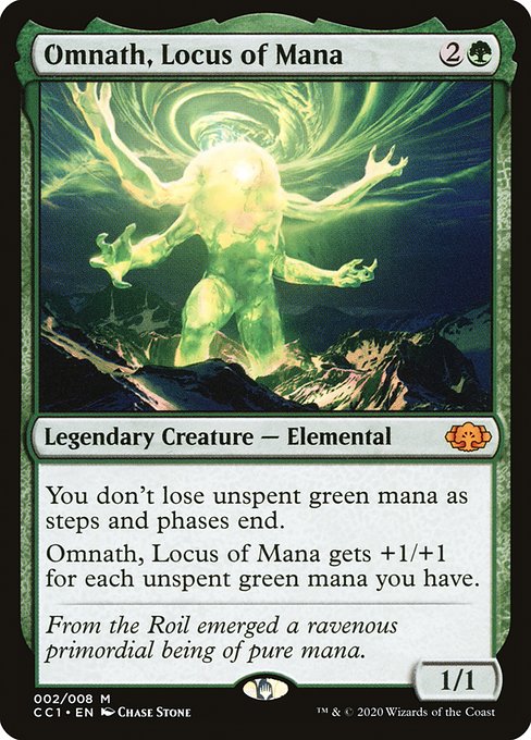 Omnath, Locus of Mana (2) [Commander Collection: Green]