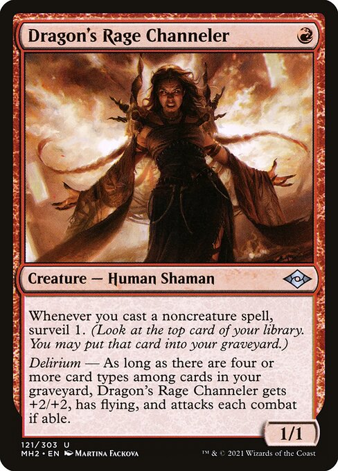 Dragon's Rage Channeler (121) [Modern Horizons 2]