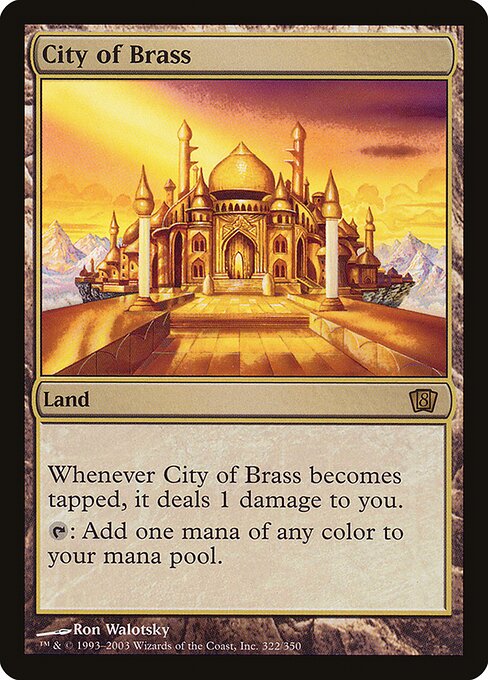 City of Brass (322★) [Eighth Edition]