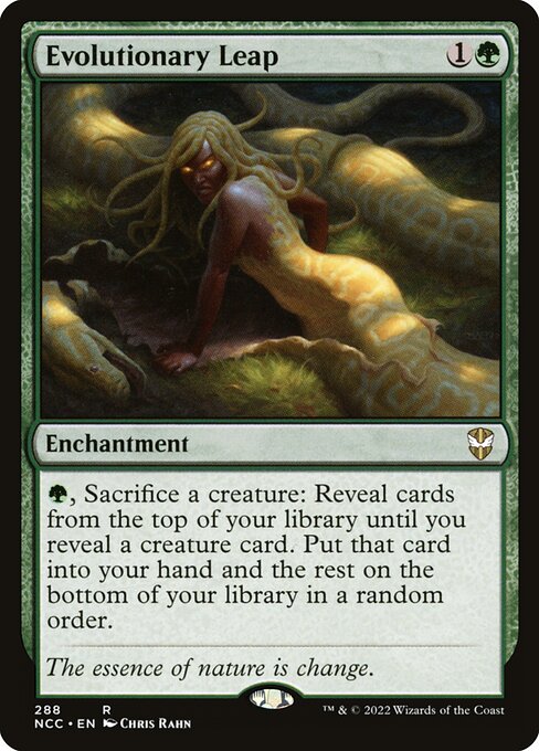 Evolutionary Leap (288) [New Capenna Commander]