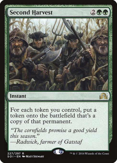 Second Harvest (227) [Shadows over Innistrad]