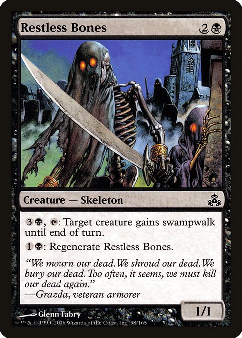 Restless Bones (58) [Guildpact]