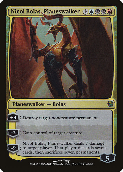Nicol Bolas, Planeswalker (42) [Duel Decks: Ajani vs. Nicol Bolas]
