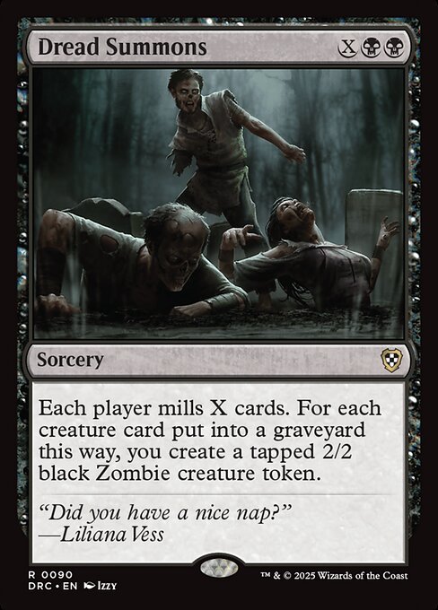 Dread Summons (90) [Aetherdrift Commander]