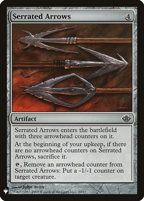 Serrated Arrows (DDD-20) [The List]