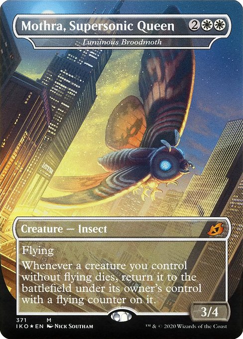 Luminous Broodmoth (371) [Ikoria: Lair of Behemoths] [Borderless]