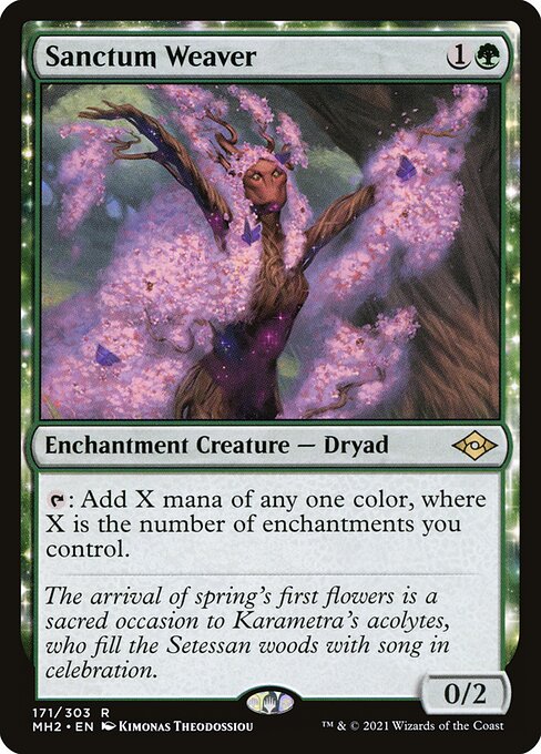 Sanctum Weaver (171) [Modern Horizons 2]