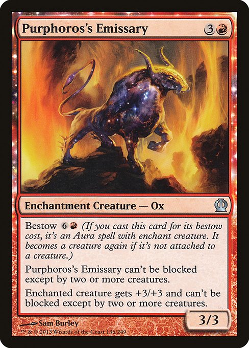 Purphoros's Emissary (136) [Theros]