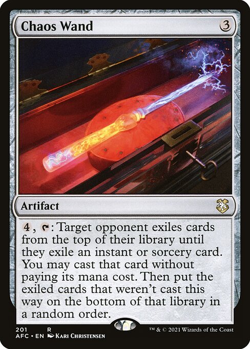 Chaos Wand (201) [Forgotten Realms Commander]