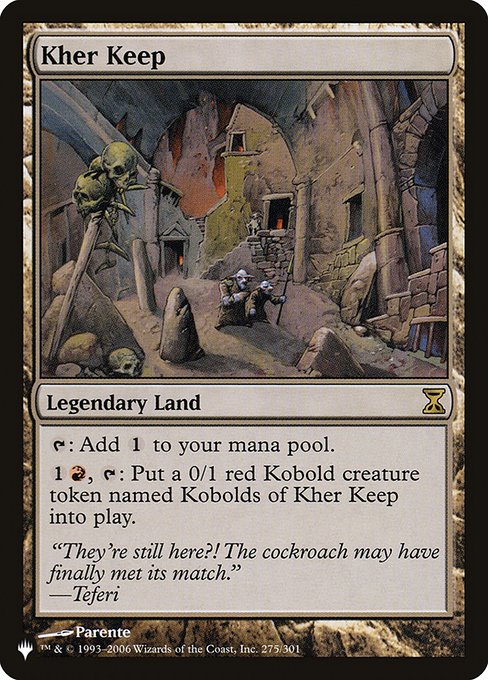 Kher Keep (TSP-275) [The List]