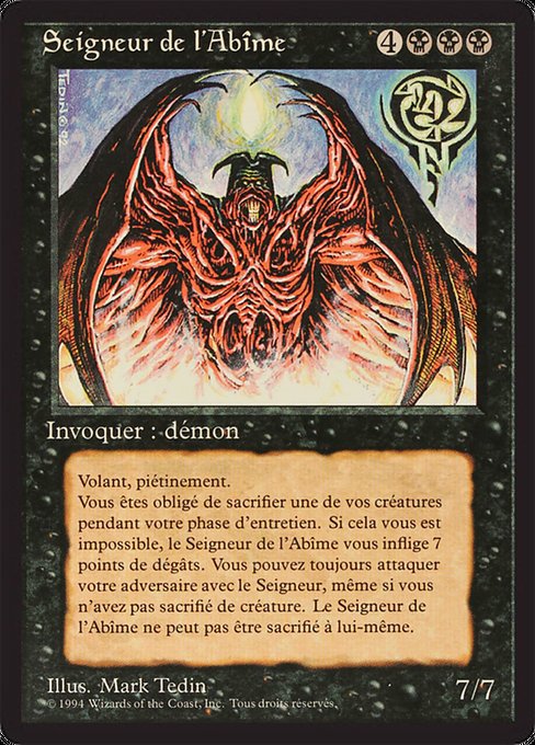 Lord of the Pit (116) [Foreign Black Border]