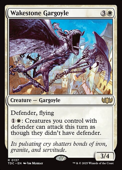 Wakestone Gargoyle (137) [Tarkir: Dragonstorm Commander]