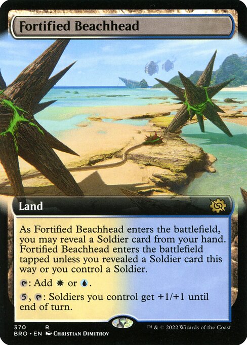 Fortified Beachhead (370) [The Brothers' War] [Extended Art]